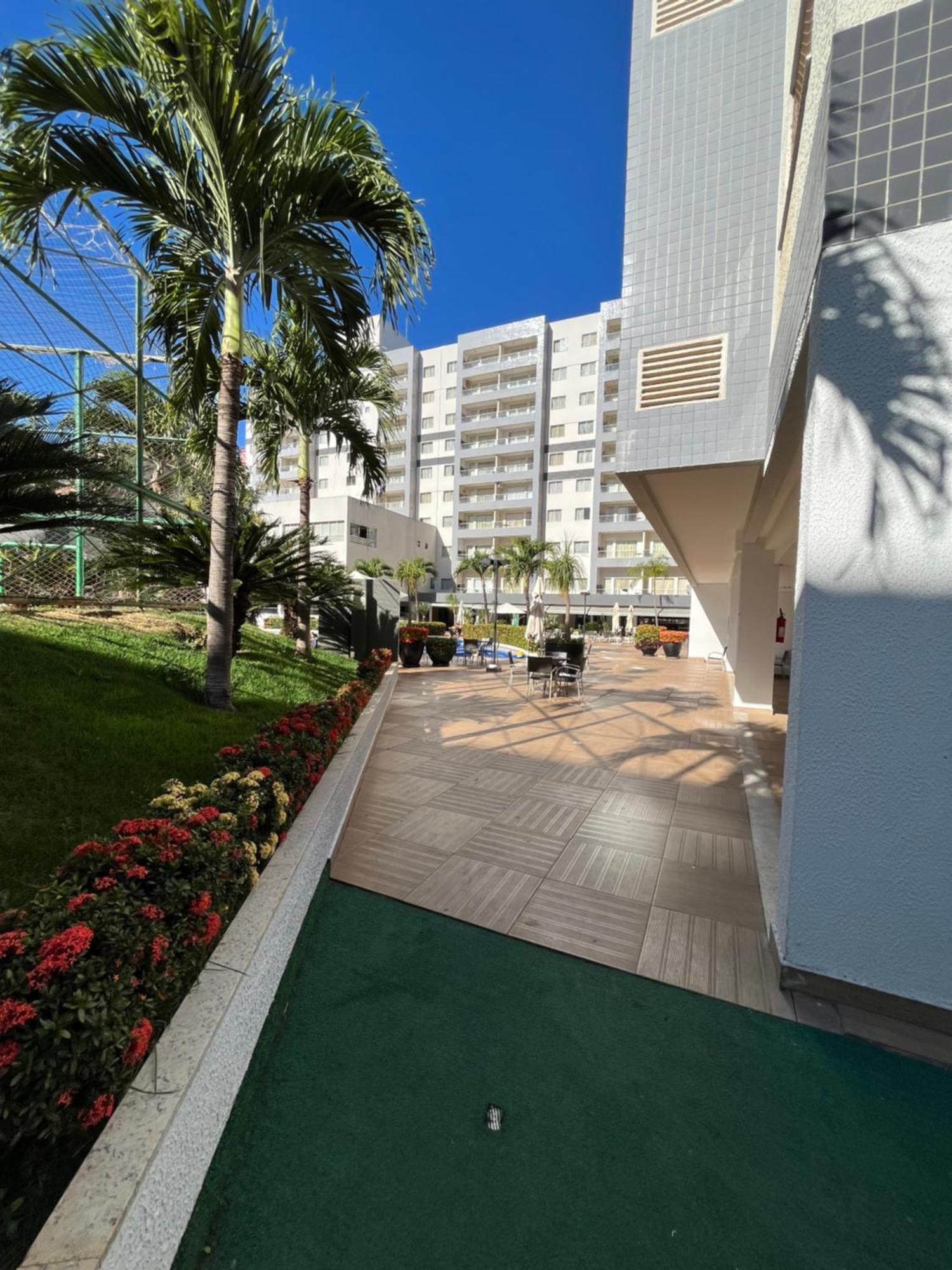 Flat 501 - Condominio Veredas Do Rio Quente - Diferenciado Com Ar Na Sala E No Quarto 외부 사진