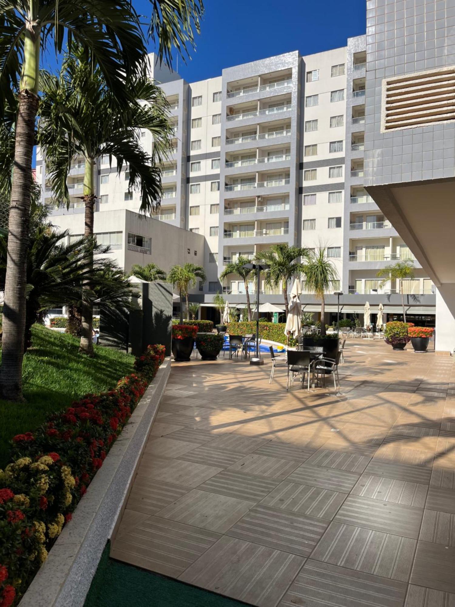 Flat 501 - Condominio Veredas Do Rio Quente - Diferenciado Com Ar Na Sala E No Quarto 외부 사진